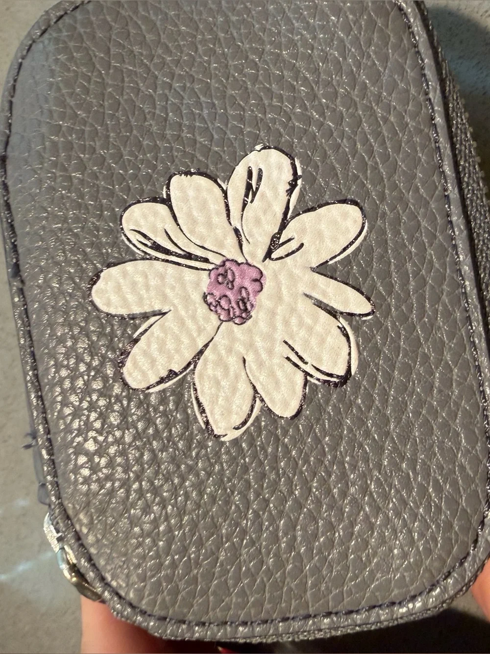 Vera Bradley compact gray